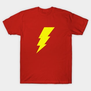 Simple Distressed Lightning Bolt T-Shirt